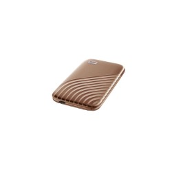 SSD. extern WD MY PASSPORT, 1TB, USB 3.2 Type-C, R/W: 1050/1000 MB/s, auriu, "WDBAGF0010BGD-WESN" (timbru verde 0.18 lei)
