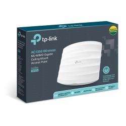 ACCESS POINT TP-LINK wireless 1350Mbps, Gigabit, 1 antena interna, IEEE802.3af PoE si pasiv PoE, Dual Band AC1350, montare pe ta