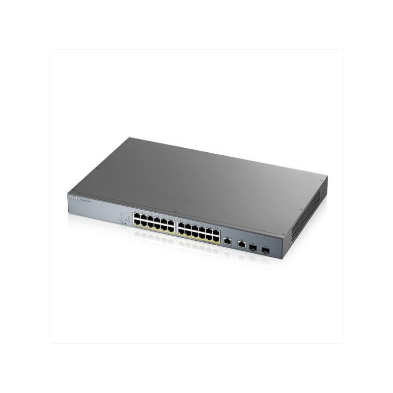 ZYXEL GS1350-26HP 24-PORT GBE POE SWITCH, "GS1350-26HP-EU0101" (timbru verde 2 lei)