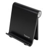 SUPORT telefon SPACER, pliabil, fixare pe birou, universal cu unghi ajustabil, dimensiuni 90 x 70 x 12mm, negru, "SPDH-FLIP-01-B