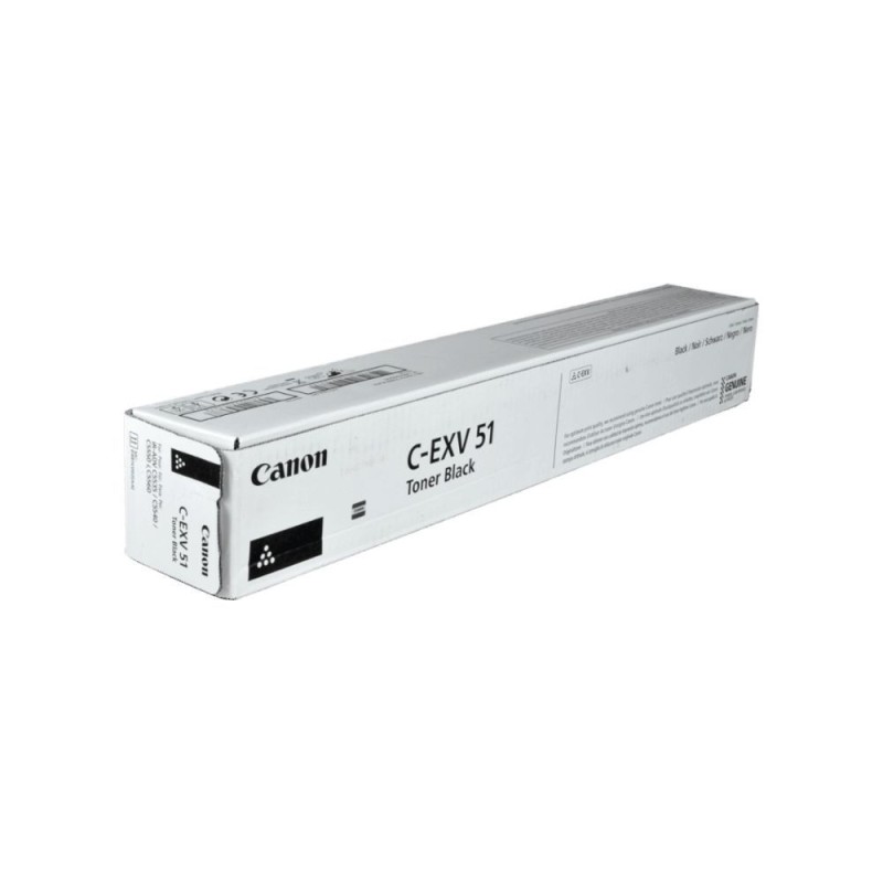 Toner Original Canon Black, EXV51BK, pentru IR C5535|C5540|C5550|C5560, 69K, (timbru verde 1.2 lei) ,NOPP, "CF0481C002AA"