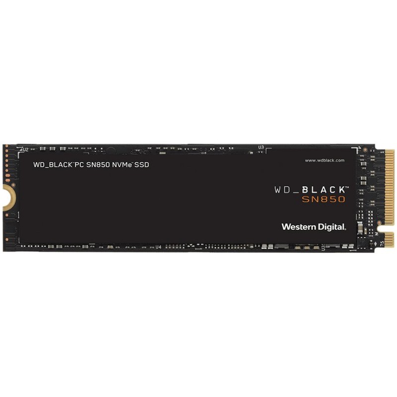 SSD WD SN850, 1TB, M.2, PCIe Gen4.0 x4, 3D Nand, R/W: 7000/5300 MB/s, "WDS100T1XHE"