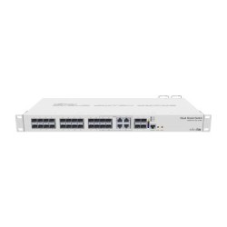SWITCH Mikrotik NET SWITCH 20PORT SFP 4SFP+/CRS328-4C-20S-4S+RM, "CRS328-4C-20S-4S+RM" (timbru verde 2 lei)