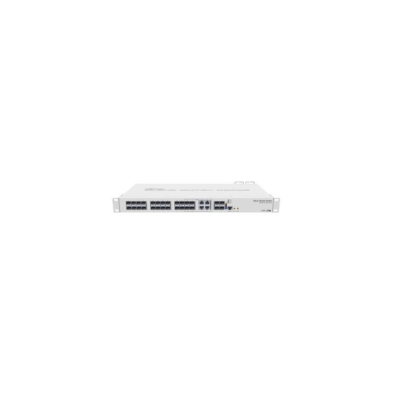 SWITCH Mikrotik NET SWITCH 20PORT SFP 4SFP+/CRS328-4C-20S-4S+RM, "CRS328-4C-20S-4S+RM" (timbru verde 2 lei)