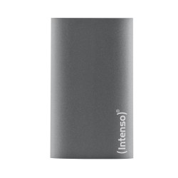 SSD. extern INTENSO , 512GB, USB 3.0, R/W: 320/70 MB/s, gri, "3823450" (timbru verde 0.18 lei)