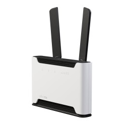 ACCESS POINT Mikrotik "Chateau 5G" interior, 867 Mbps, port Gigabit x 5, antena externa x 2, 2.4 - 5 GHz, "5HACD2HND-TC&RG502Q-E