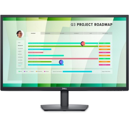 MONITOR Dell 27 inch, home | office, IPS, Full HD (1920 x 1080), wide, 300 cd/mp, 8 ms, VGA | HDMI, "210-BDRK" (timbru verde 7 l