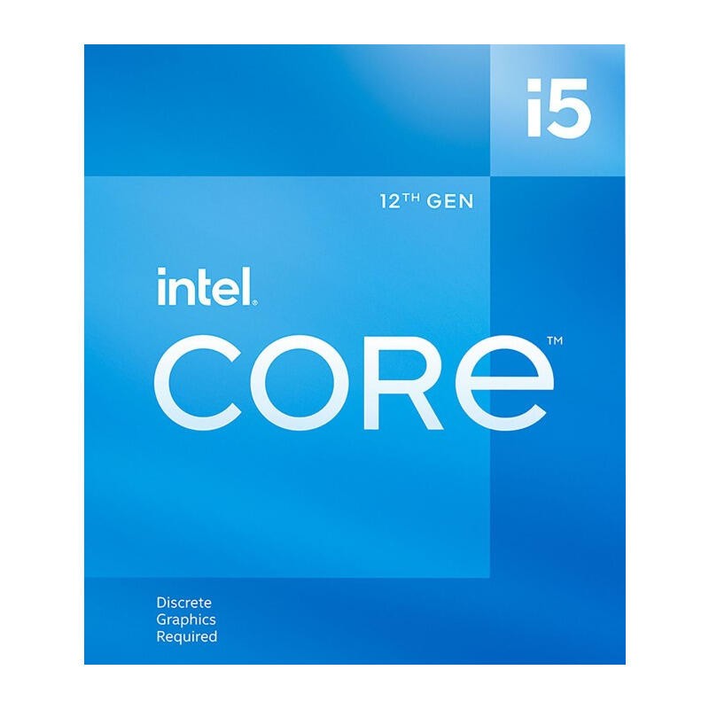 CPU INTEL i5-12400F, skt LGA 1700, Core i5, frecventa 2.5 GHz, turbo 4.4 GHz, 6 nuclee, putere 65 W, cooler stock inclus, "BX807