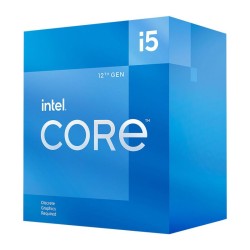 CPU INTEL i5-12400F, skt LGA 1700, Core i5, frecventa 2.5 GHz, turbo 4.4 GHz, 6 nuclee, putere 65 W, cooler stock inclus, "BX807