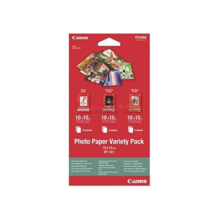 Canon Photo Paper Variety Pack 10x15cm VP-101 20coli