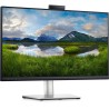 MONITOR Dell 23.8 inch, videoconferinta, IPS, Full HD (1920 x 1080), wide, 250 cd/mp, 5 ms, Display Port x 2 | HDMI, "C2423H" (t
