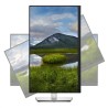 MONITOR Dell 23.8 inch, videoconferinta, IPS, Full HD (1920 x 1080), wide, 250 cd/mp, 5 ms, Display Port x 2 | HDMI, "C2423H" (t