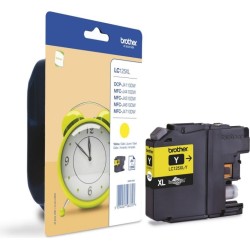 Cartus Cerneala Original Brother Yellow, LC125XLY, pentru DCP-J4110|MFC-J4410|J4510|J4610|J4710|J6520|J6920, 1.2K, (timbru verde