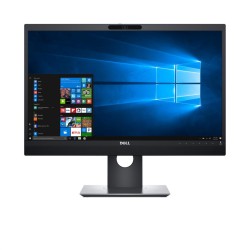 MONITOR Dell 23.8 inch, videoconferinta, IPS, Full HD (1920 x 1080), wide, 250 cd/mp, 6 ms, VGA | HDMI | Display Port, "P2418HZM