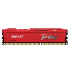Memorie DDR Kingston Fury Beast DDR3 4 GB, frecventa 1600 MHz, 1 modul, radiator, "KF316C10BR/4"