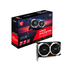 PLACA VIDEO MSI "Radeon RX 6500 XT MECH 2X 4G OC", 4 GB GDDR6 64 biti, PCI Express 4.0 x 4, HDMI DisplayPort, sistem racire aer,