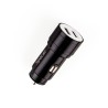 ALIMENTATOR auto SPACER Fast Charge 17W 5V/3.1A max, putere totala 17W, 2 x USB, pt. bricheta auto, black, "SPCC-DUO-02" (timbru