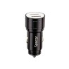 ALIMENTATOR auto SPACER Fast Charge 17W 5V/3.1A max, putere totala 17W, 2 x USB, pt. bricheta auto, black, "SPCC-DUO-02" (timbru