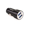 ALIMENTATOR auto SPACER Fast Charge 17W 5V/3.1A max, putere totala 17W, 2 x USB, pt. bricheta auto, black, "SPCC-DUO-02" (timbru