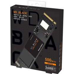 SSD WD SN750 SE, 500GB, M.2, PCIe Gen4.0 x4, R/W: 3600/2900 MB/s, "WDS500G1B0E"