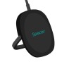 ALIMENTATOR wireless SPACER, Quick Charge 15W Qi, conector Type-C, rol de stand prin prindere magnetica, negru "SPAR-WCHGQ-02" (