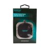 ALIMENTATOR wireless SPACER, Quick Charge 15W Qi, conector Type-C, rol de stand prin prindere magnetica, negru "SPAR-WCHGQ-02" (
