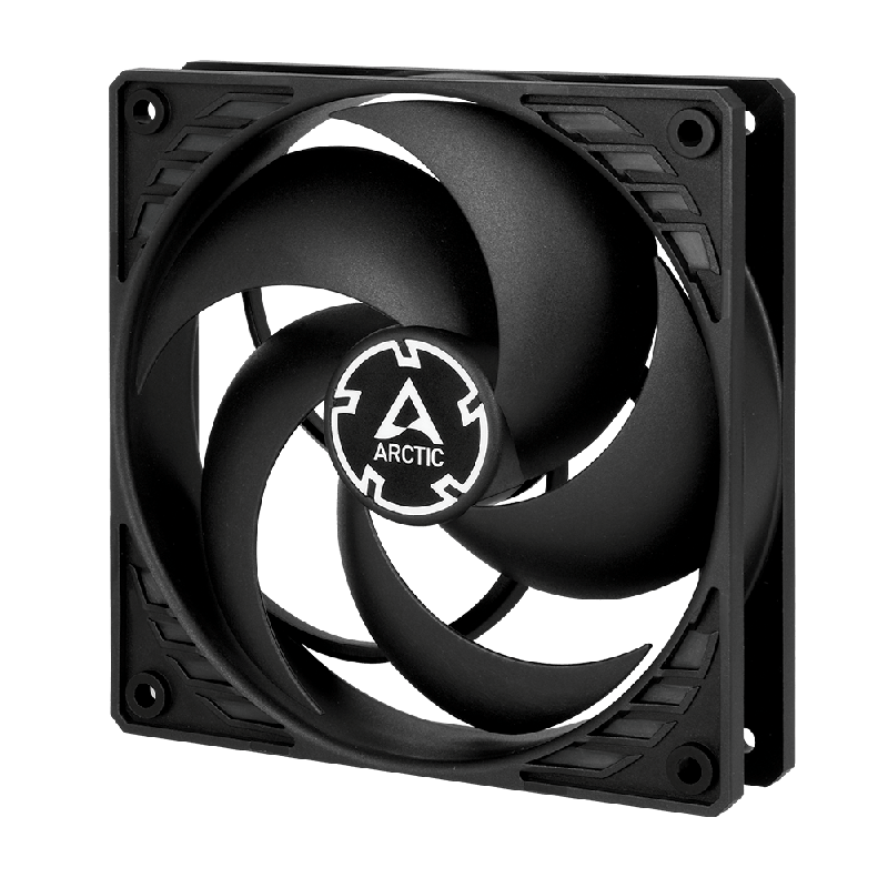 VENTILATOR ARCTIC PC, P12 , 120x120x25mm, high static pressure, Black, "ACFAN00118A"