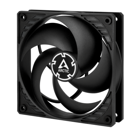 VENTILATOR ARCTIC PC, P12 PWM , 120x120x25mm, w/ PWM, low noise FD bearing, high static pressure, Black, "ACFAN00119A"