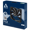 VENTILATOR ARCTIC PC, F12 , 120x120x25mm, low noise FD bearing, Black, "ACFAN00201A"