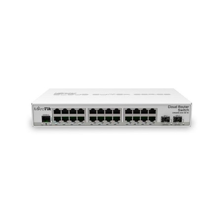 NET ROUTER/SWITCH 24PORT 1000M/CRS326-24G-2S+IN MIKROTIK MIKROTIK, "CRS326-24G-2S+IN" (timbru verde 2 lei)