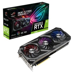 PLACA VIDEO ASUS "ROG Strix GeForce RTX 3080 OC", 12 GB GDDR6X 384 biti, PCI Express 4.0 x 16, HDMI x 2 DisplayPort x 3, sistem 