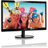 MONITOR PHILIPS 24", home, office, TN, Full HD (1920 x 1080), Wide, 250 cd/mp, 5 ms, VGA, DVI, "246V5LSB/00" (timbru verde 7 lei
