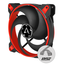 VENTILATOR ARCTIC PC, BIONIX P140 , 140x140x28mm, w/ PWM &amp; cablu PST, high static pressure, RED, "ACFAN00127A"