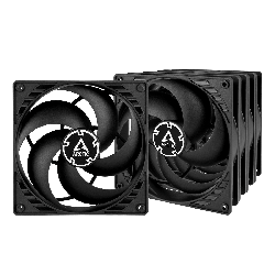 VENTILATOR ARCTIC PC, P14 Value Pack 5buc, 140x140x27mm, high static pressure, Black, "ACFAN00136A"