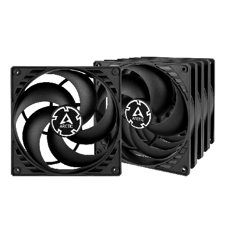 VENTILATOR ARCTIC PC, P14 Value Pack 5buc, 140x140x27mm, high static pressure, Black, "ACFAN00136A"