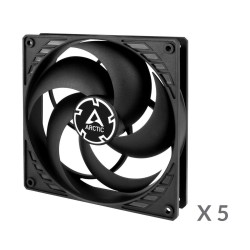VENTILATOR ARCTIC PC, P14 Value Pack 5buc, 140x140x27mm, high static pressure, Black, "ACFAN00136A"