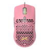 MOUSE DELUX, gaming, cu fir, USB, optic, 7200 dpi, butoane/scroll 7/1, RGB light, cablu braided, roz, "M700A-P" (timbru verde 0.