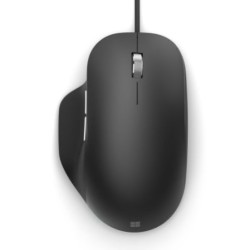 MS Ergonomic Mouse USB Port IT/PL/PT/ES Hdwr Black "RJG-00003" (timbru verde 0.18 lei)