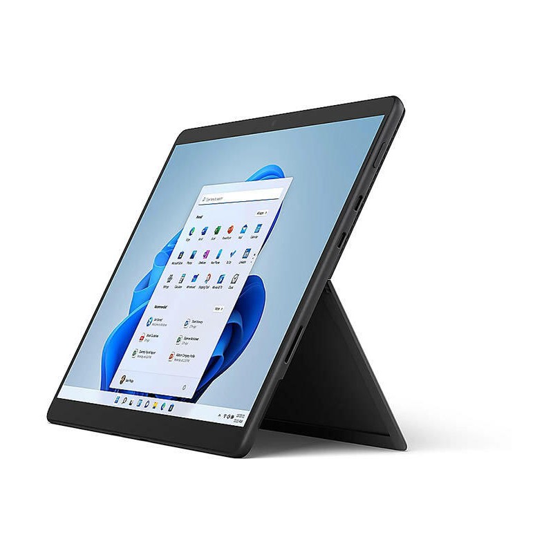MS Surface Pro8 Intel Core i7-1185G7 16GB RAM 256GB SSD black W11H CH RETAIL "8PV-00019" ((timbru verde 3.5 lei)