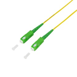 PATCH CORD Fibra Optica LOGILINK OS2 9/125, singlemode, SC/APC-SC/APC, LSZH, 3 m, galben, "FPSSC03" (timbru verde 0.08 lei)