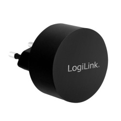 ALIMENTATOR retea 220V LOGILINK, universal, 2 x USB-A, maxim 2.1A, 10.5W, suport OCP/OVP/OHP/SCP, negru, "PA0218" (timbru verde 