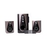 BOXE SPACER 2.1, RMS: 30W (2 x 5W + 20W), bluetooth telecomanda wireless, control volum, bass, treble, subwoofer lemn MDF, radio