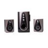 BOXE SPACER 2.1, RMS: 30W (2 x 5W + 20W), bluetooth telecomanda wireless, control volum, bass, treble, subwoofer lemn MDF, radio