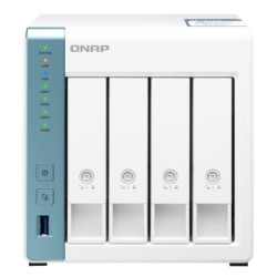 NAS STORAGE TOWER 4BAY/NO HDD USB3 TS-431P3-2G QNAP, "TS-431P3-2G" (timbru verde 4 lei)