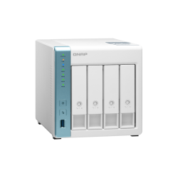 NAS STORAGE TOWER 4BAY/NO HDD USB3 TS-431P3-4G QNAP, "TS-431P3-4G" (timbru verde 4 lei)