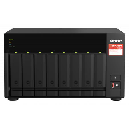 NAS STORAGE TOWER 8BAY 8GB/TS-873A-8G QNAP, "TS-873A-8G" (timbru verde 4 lei)