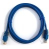 PATCH CORD UTP GEMBIRD Cat5e, cupru-aluminiu, 2 m, albastru, AWG26, "PP12-2M/B" (timbru verde 0.08 lei)
