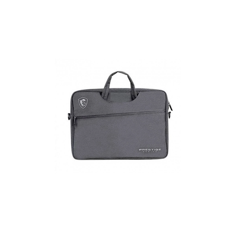 GEANTA MSI, pt. notebook de max 14 inch, 1 compartiment, buzunar frontal, 200 g, poliester, gri, "G34-N1XXX16-SI9"
