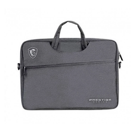 GEANTA MSI, pt. notebook de max 14 inch, 1 compartiment, buzunar frontal, 200 g, poliester, gri, "G34-N1XXX16-SI9"