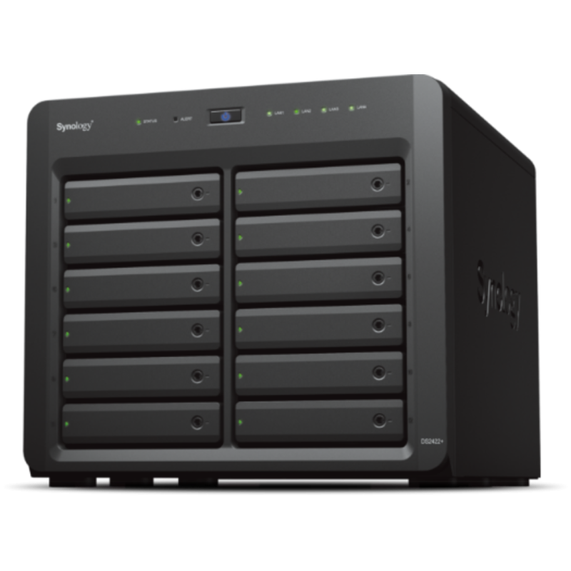 Synology DS2422+, "DS2422+" (timbru verde 11 lei)